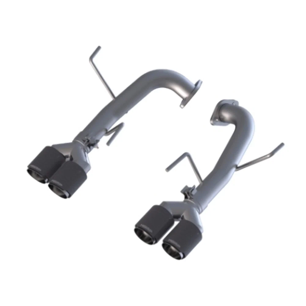 Fits 2017-21 Subaru WRX 2.5_ Axle Back Dual Split Rear w_Carbon Tips-S48013CF