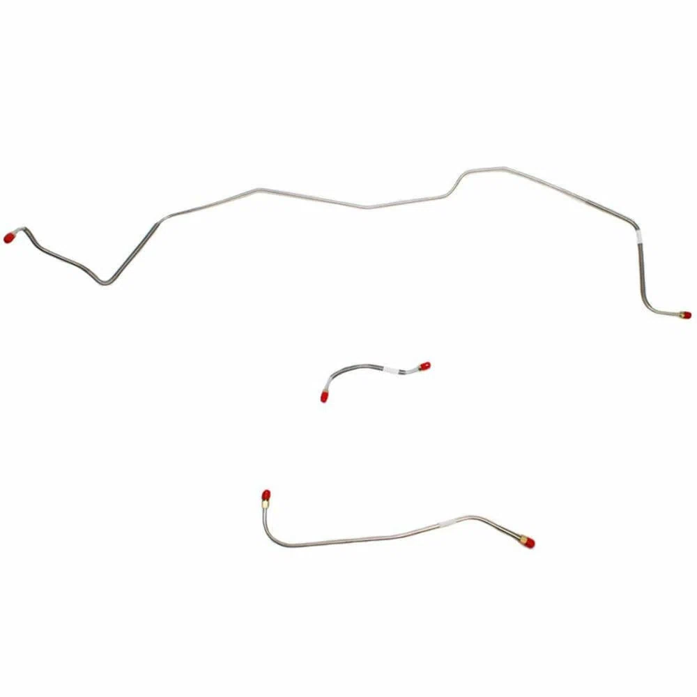 Fits 62-64 Mopar B-Body Power Dual M_C QPV Max Right-Front Brake Line-RKT6214OM
