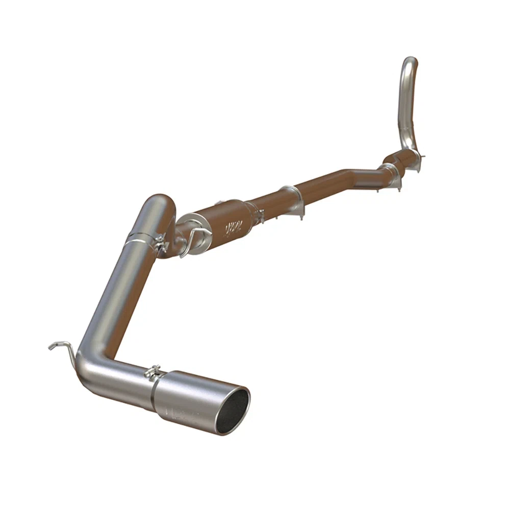Fits 89-93 Dodge W350 4_ Exhaust System; Single Side Exit (4WD)-S6150409