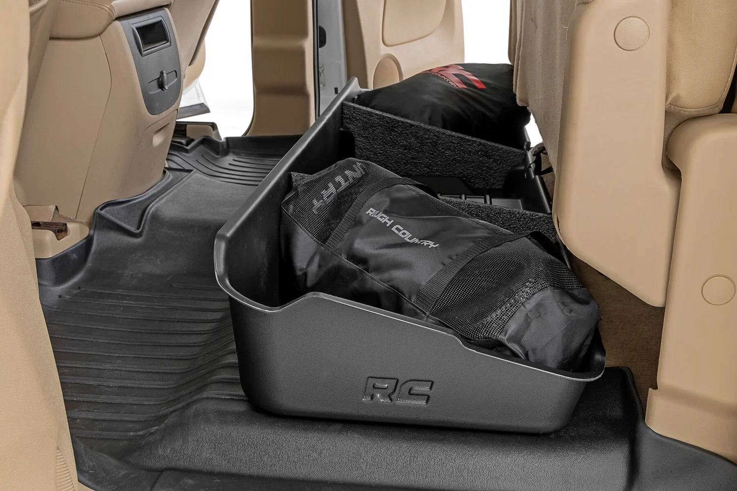 Fits Chevy_GMC 1500 (07-13) Under Seat Storage; Crew Cab; RC09001