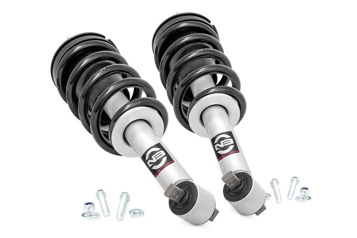 Fits Chevy_GMC 1500 (19-24) N3 Leveling Struts; 2 Inch; Loaded Strut; 501065