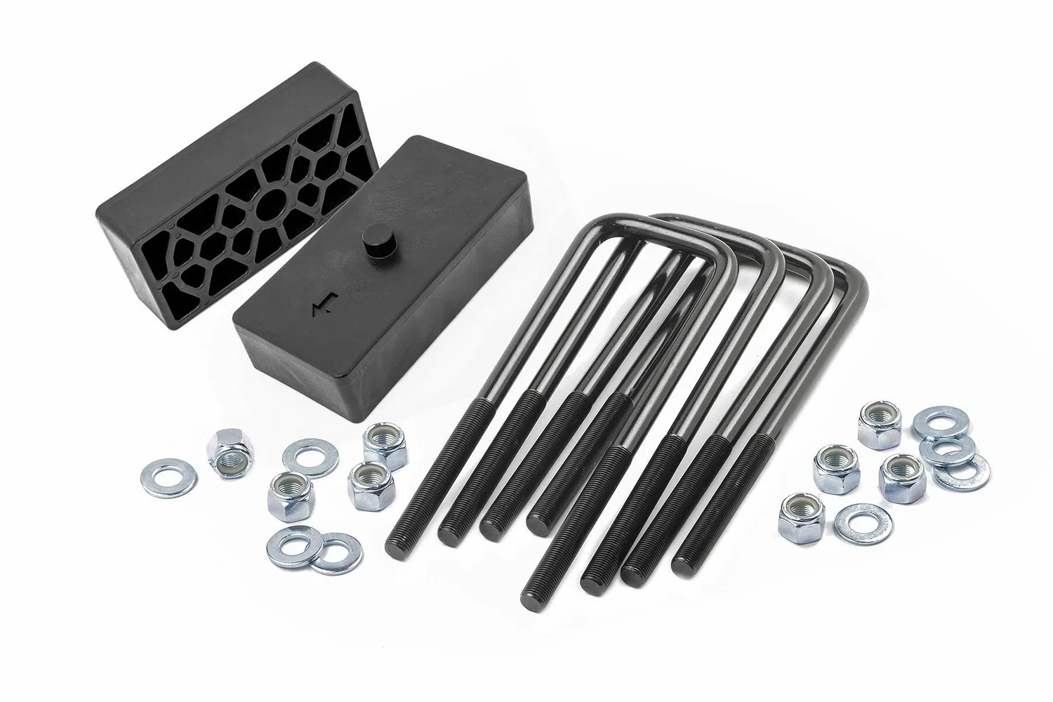 Fits Chevy_GMC 2500HD (11-19) 1.5 Inch Block And U-Bolt Kit; 6551