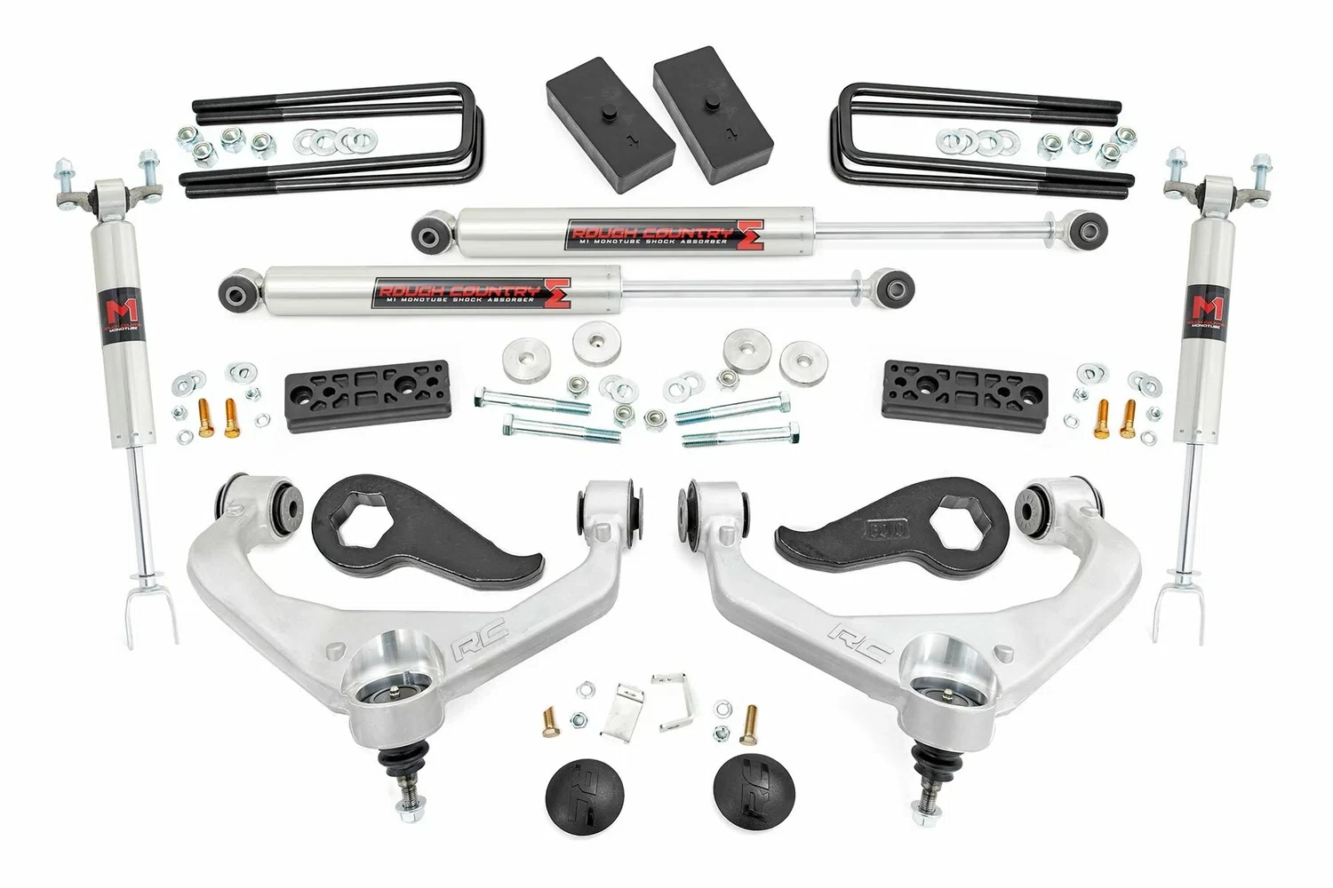 Fits Chevy_GMC 2500HD (20-24) 3 Inch Lift Kit; UCAs; M1; w_ Overloads; 97740