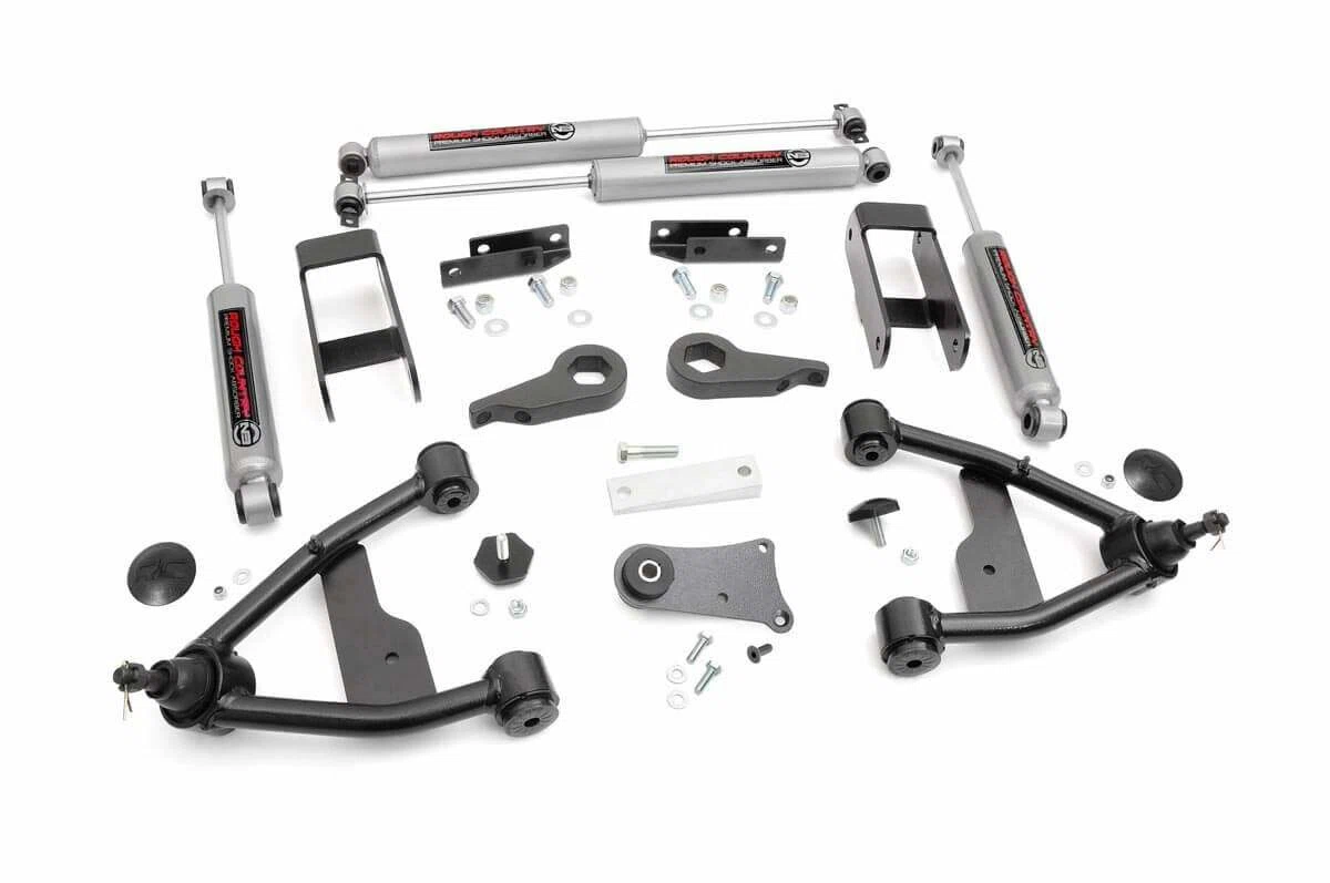 Fits Chevy_GMC Blazer_S10 Truck_S15 Jimmy 4WD 2.5 Inch Lift Kit; 24230