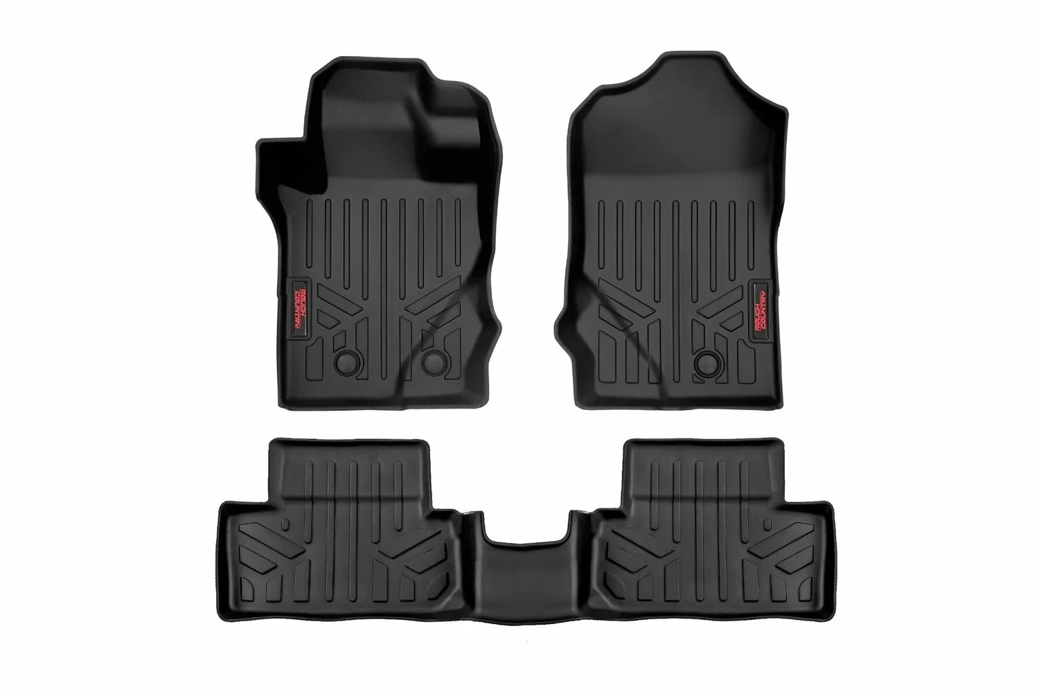 Fits Ford Bronco (2 Door) 4WD (2021-2024) Floor Mats; Front & Rear; M-51632