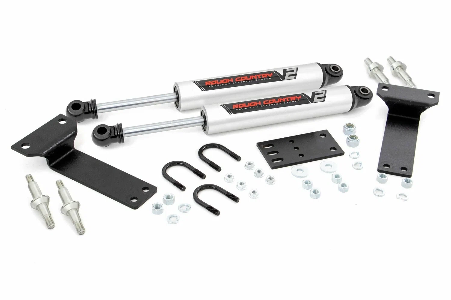 Fits Ford Excursion(00-05) V2 Steering Stabilizer Dual 2-8_ Lift 8749070