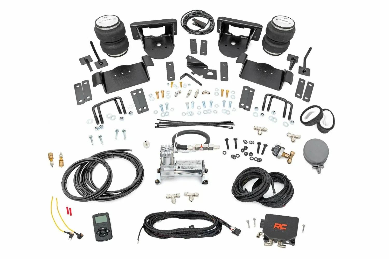 Fits Ford F-150(21-24) Air Spring w_compressor Wireless Controller 0-6_ 10009WC