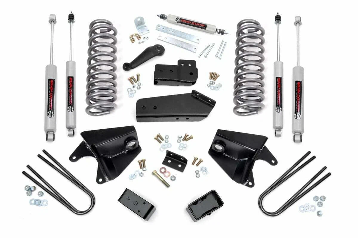Fits Ford F-150 2WD (1980-1996) 4 Inch Lift Kit; 46730