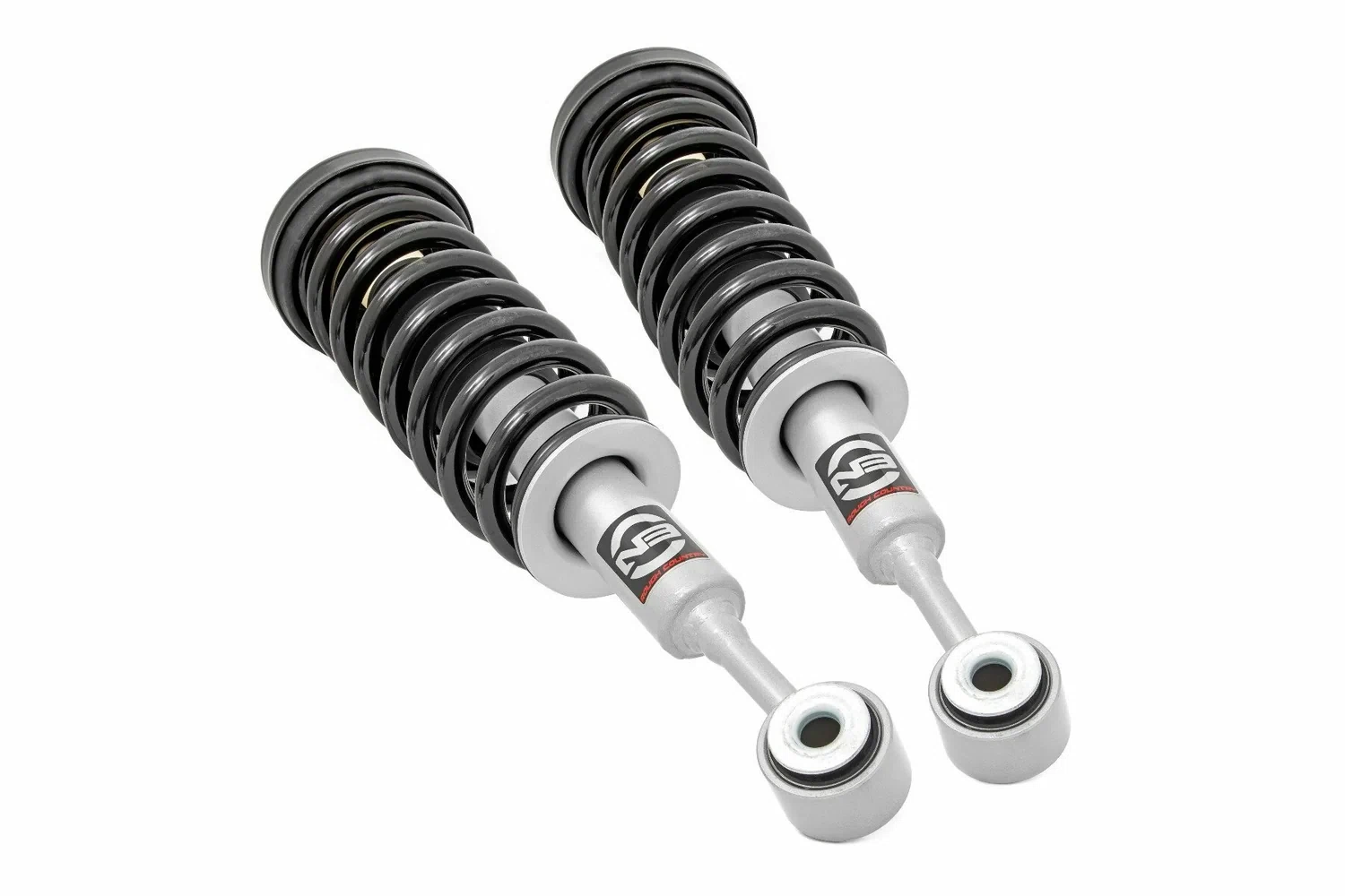 Fits Ford F-150 4WD (2004-2008) Loaded Strut Pair; Stock; 501083_A
