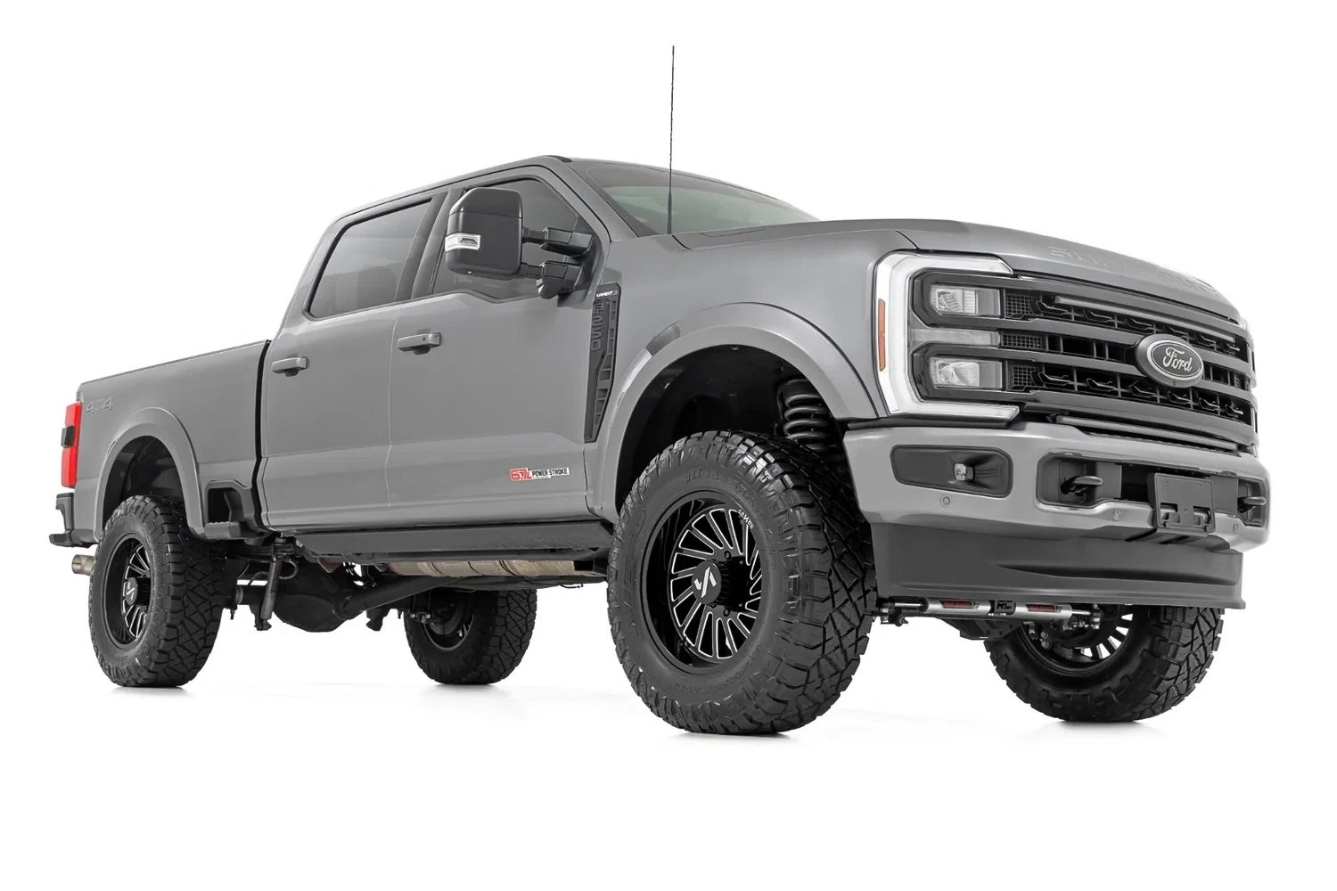 Fits Ford F-250 SD (23-24) Sport Fender Flares JS Iconic Silver S-F20231-JS