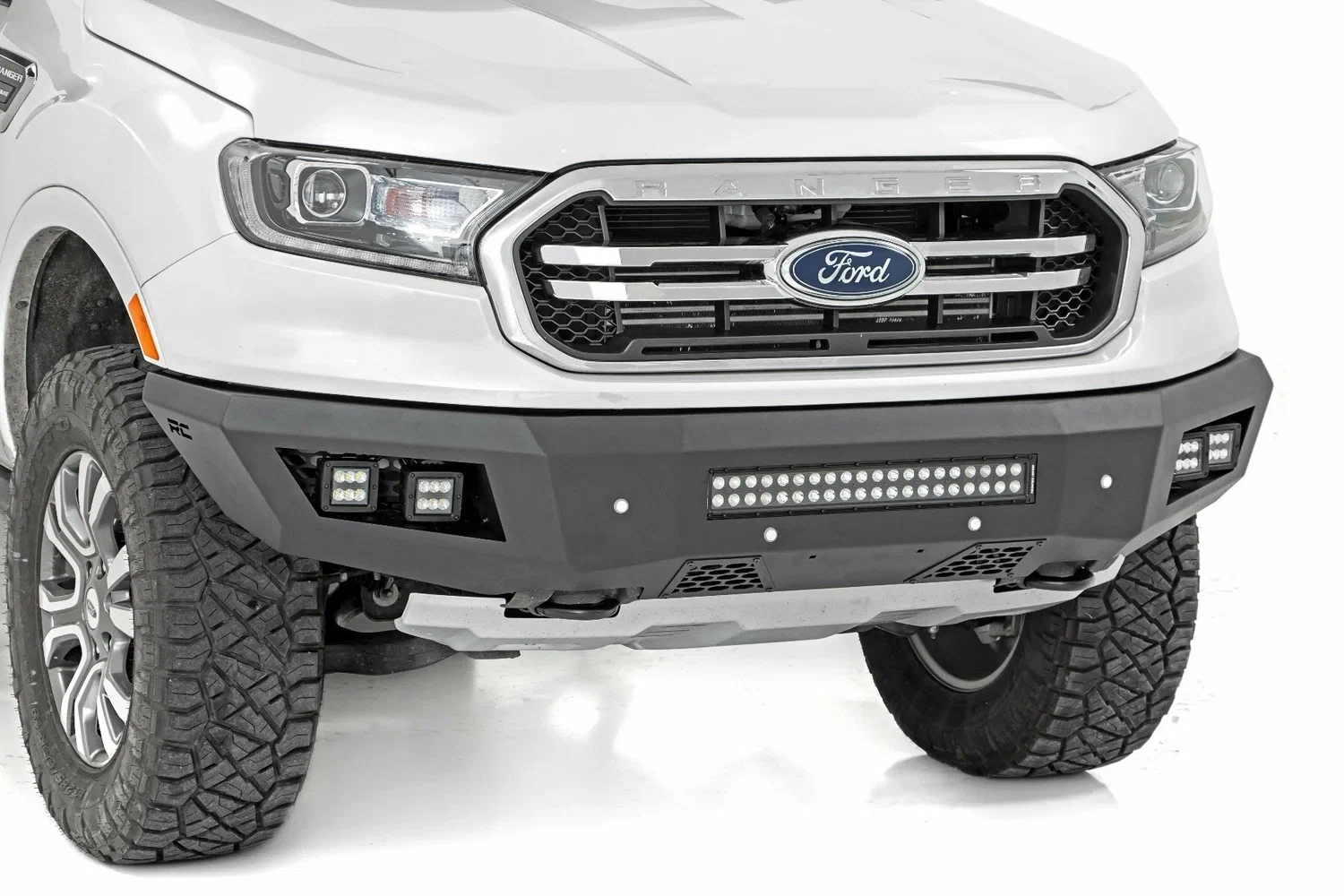Fits Ford Ranger 2WD_4WD (2019-2023) Front Bumper; 10759