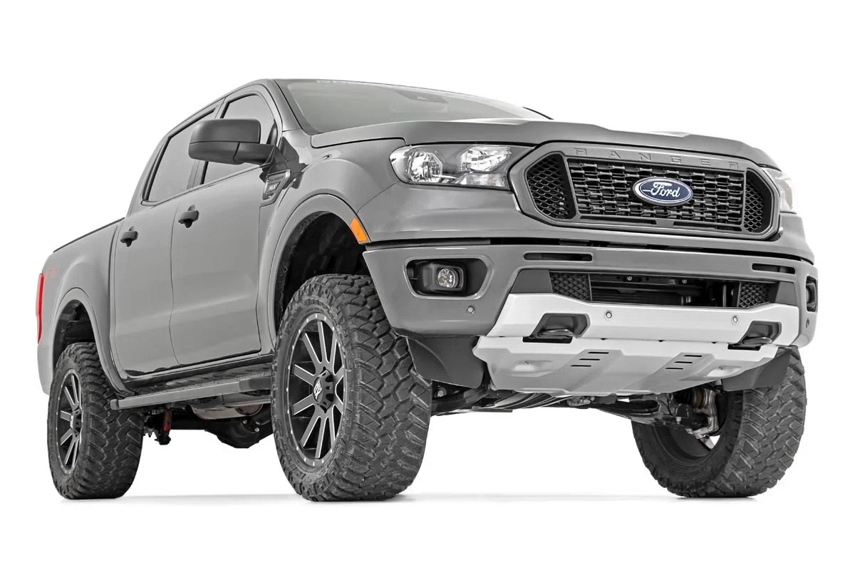 Fits Ford Ranger 4WD (2019-2023) 3.5_ Lift Kit; N3; Cast Steel Knuckles; 500011