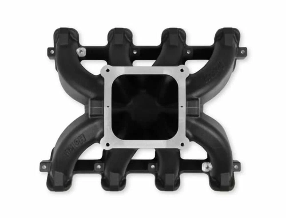 Fits GM LS1_LS2_LS6 - Carbureted with Black Finish 300-295BK