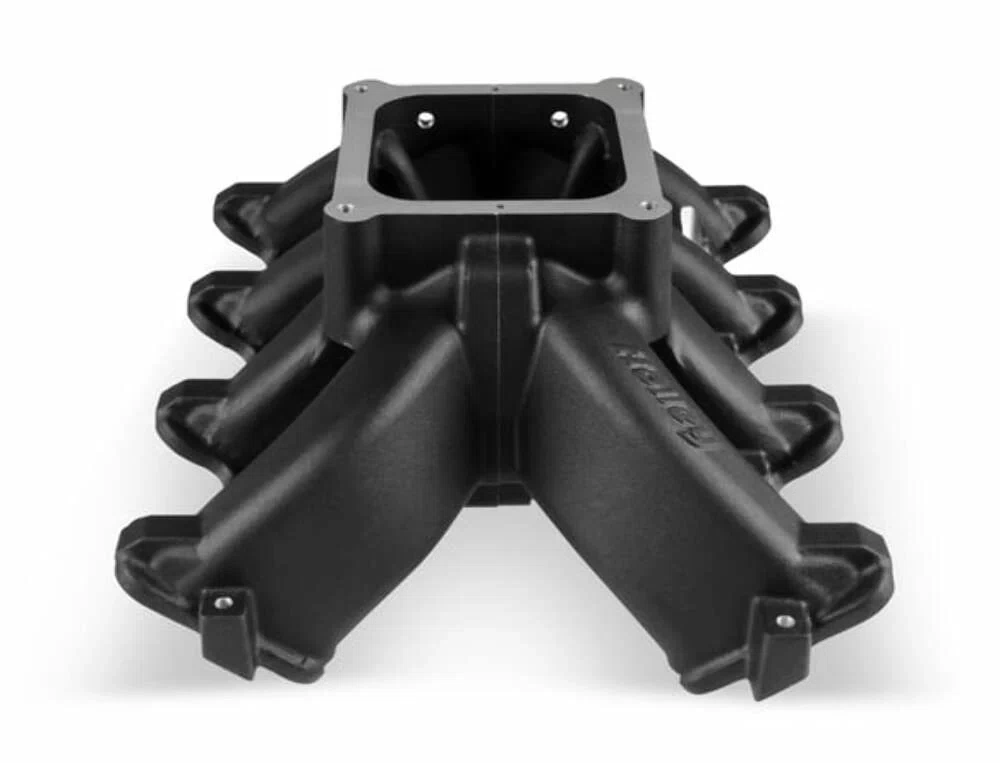Fits GM LS1_LS2_LS6 - Carbureted with Black Finish 300-295BK