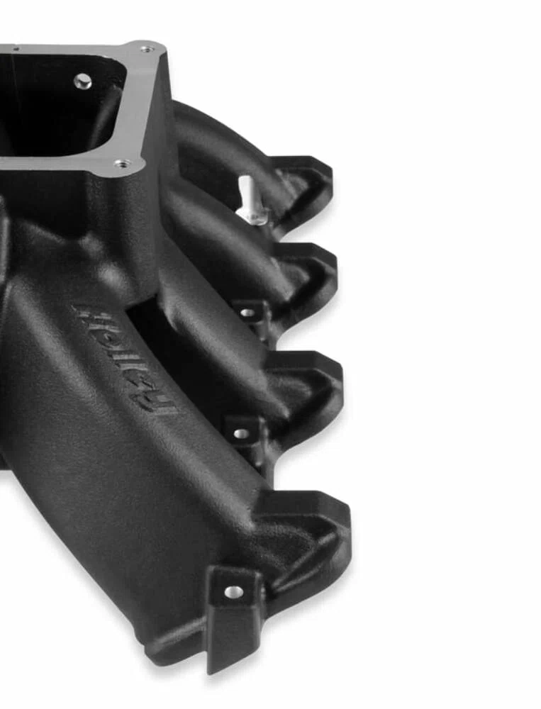 Fits GM LS1_LS2_LS6 - Carbureted with Black Finish 300-295BK