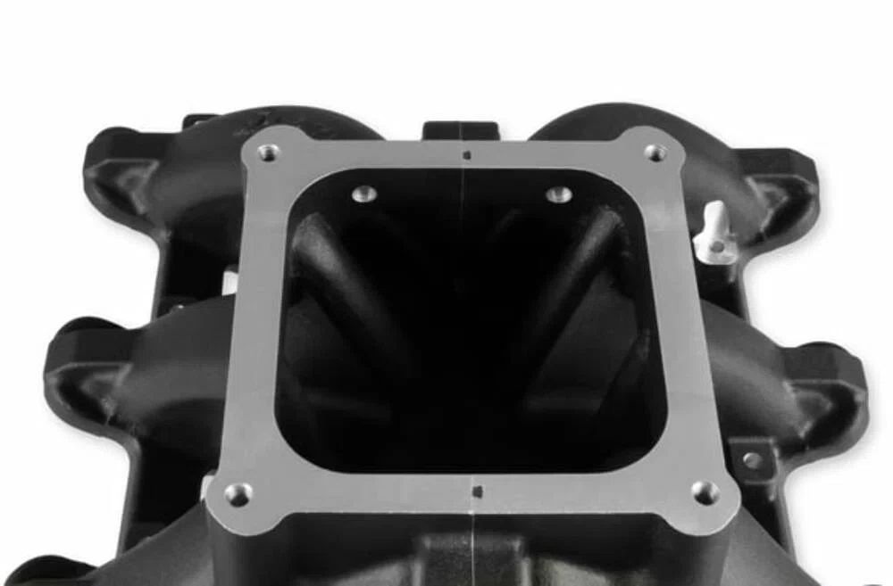 Fits GM LS1_LS2_LS6 - Carbureted with Black Finish 300-295BK