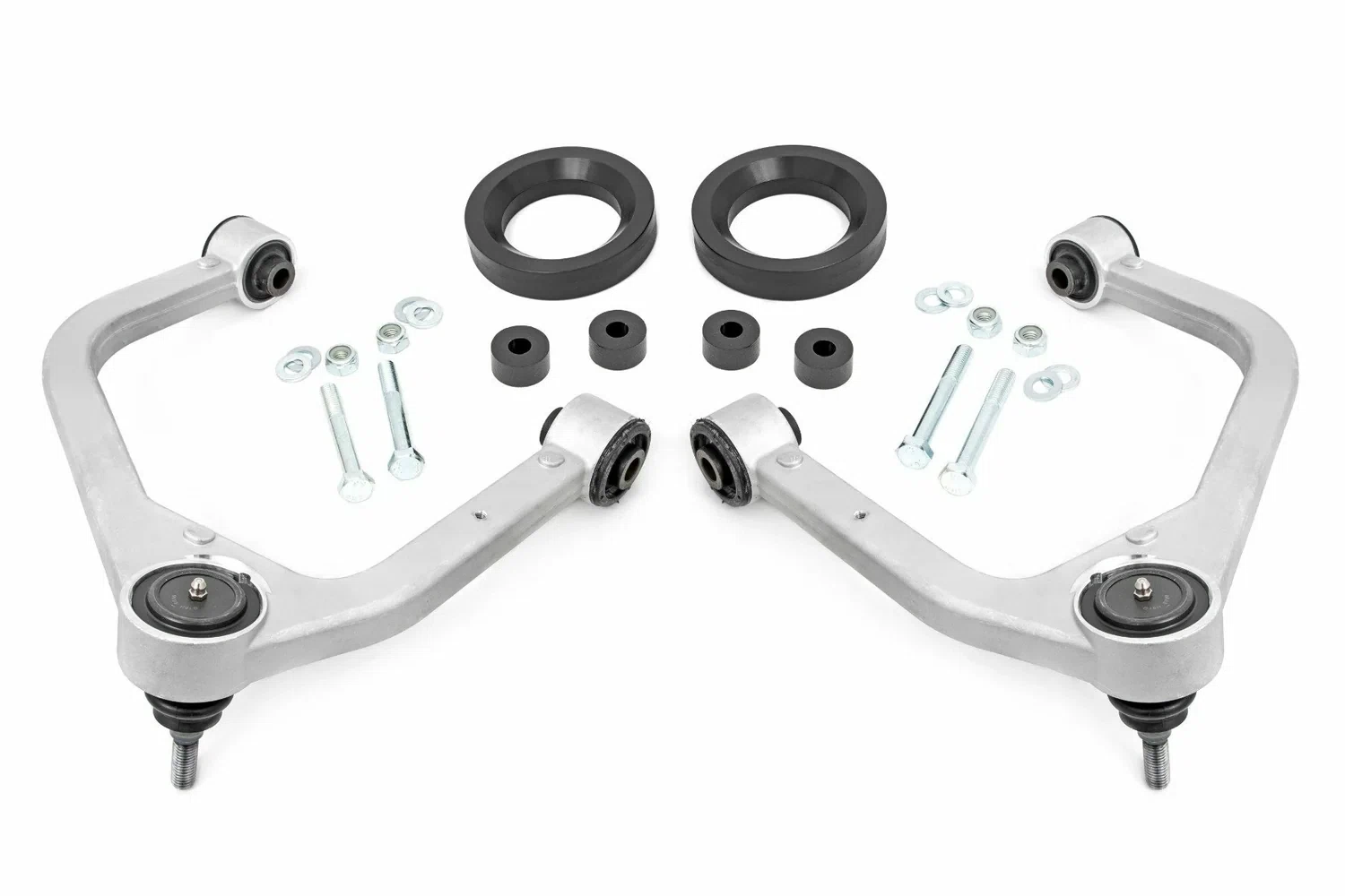 Fits GMC Sierra 1500 4WD (19-24) 1.75_ Leveling Kit; Forged Alum UCA; AT4; 1325