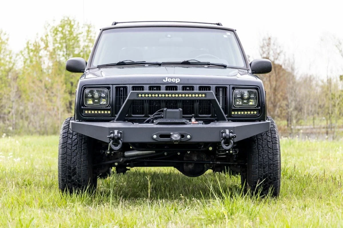 Fits Jeep Cherokee XJ 2WD_4WD (1984-2001) 3 Inch Lift Kit; RR Springs; V2; 63070