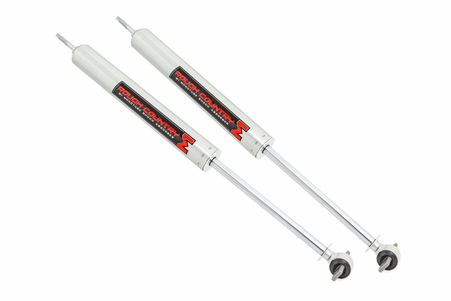 Fits Jeep Cherokee XJ_Wrangler TJ M1 Monotube Front Shocks; 5-6.5_; 770743_F