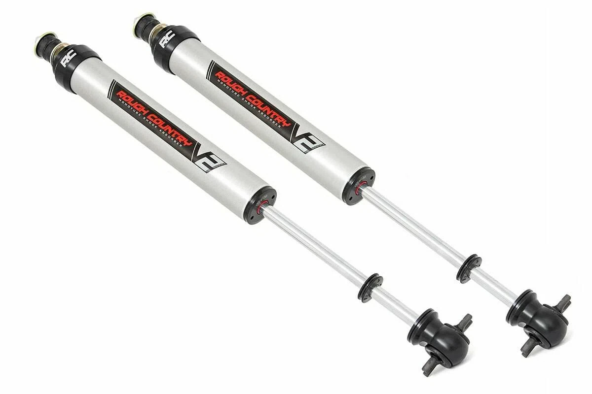 Fits Jeep Cherokee XJ_Wrangler TJ V2 Front Shocks; 5-6.5_; 760743_F