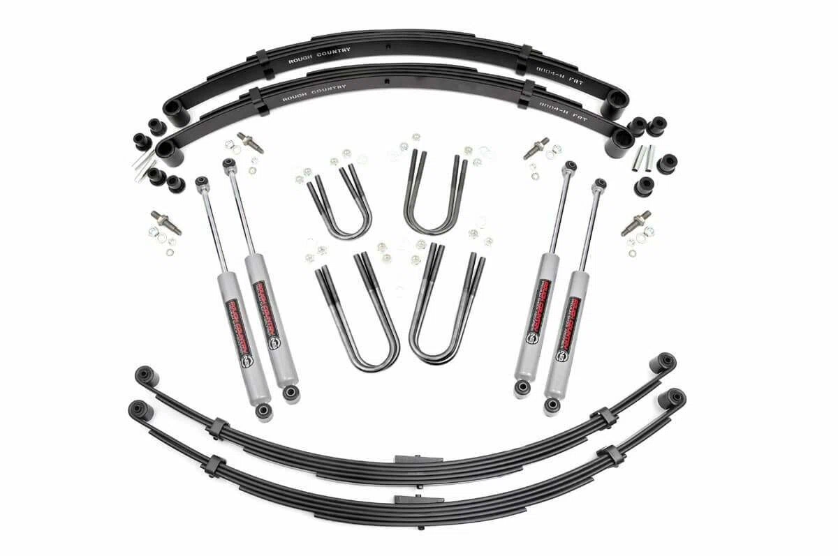 Fits Jeep Grand Wagoneer 4WD 3_ Lift Rear Springs 64530