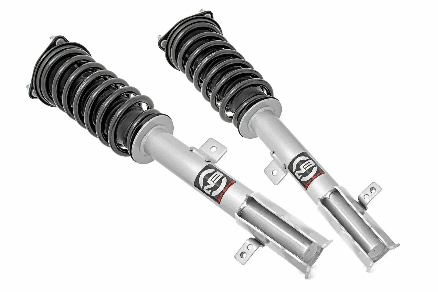 Fits Jeep Patriot 4WD (2010-2017) Loaded Strut Pair; 2 Inch Lift; 501093