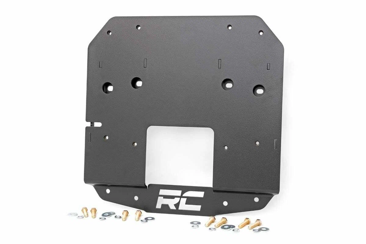 Fits Jeep Wrangler JL (18-24) Tire Carrier Relocation Plate No Prox 10529