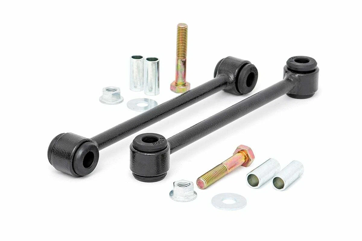 Fits Jeep Wrangler YJ 4WD (1987-1995) Sway Bar Links; Front; 7593