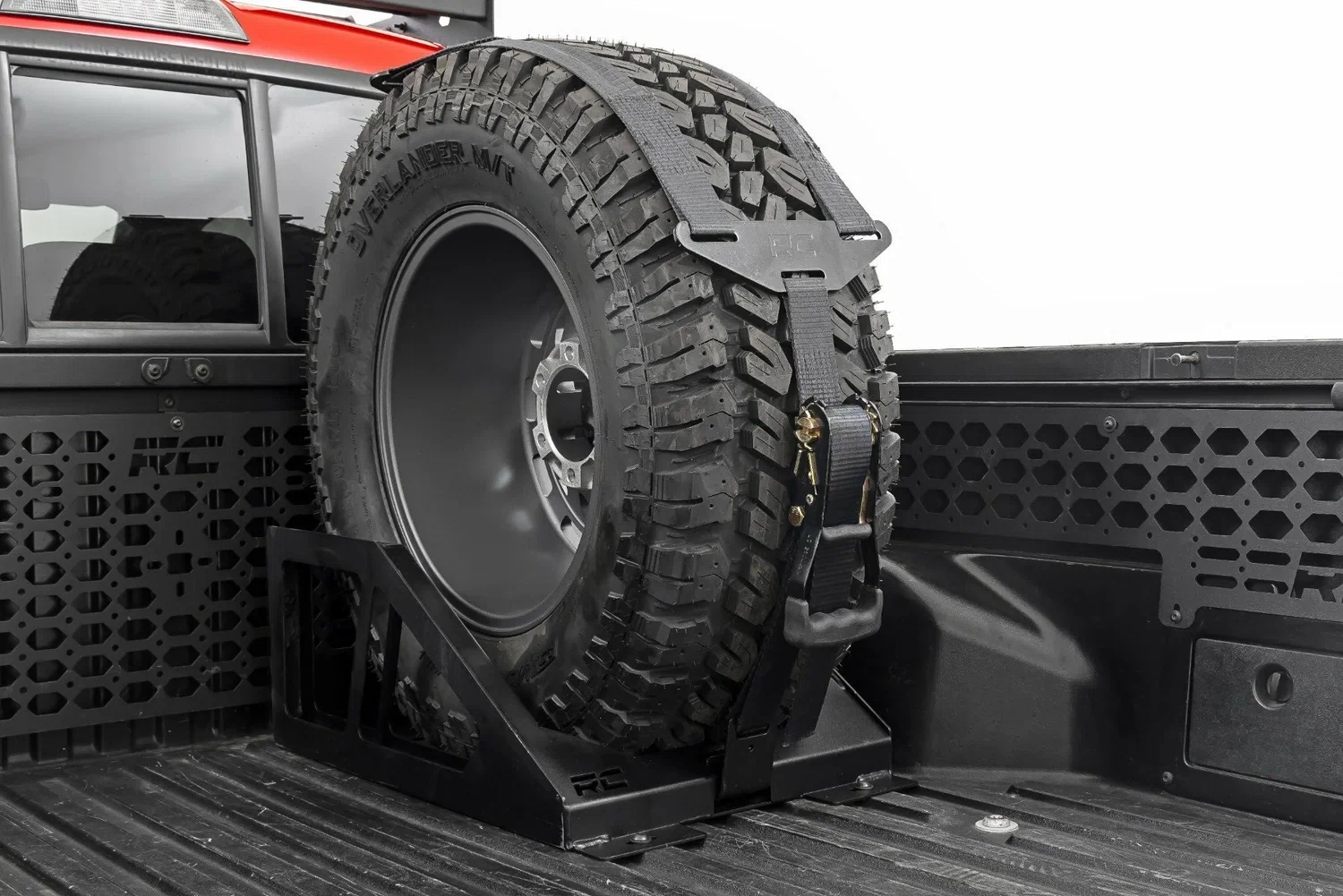 Fits Multiple Make(Chevy_Dodge_GMC) Bed Mount Spare Tire Carrier Universal 99073