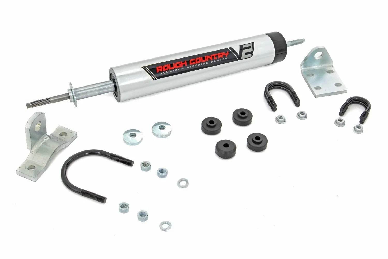 Fits Multiple Makes & Models (Dodge_Jeep) V2 Steering Stabilizer; 8734570