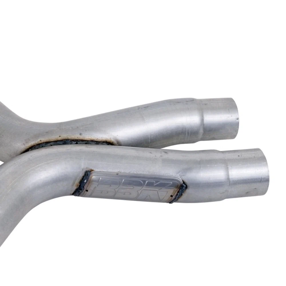 Fits Mustang GT 2-3_4 Full X Pipe W_Converters-1770
