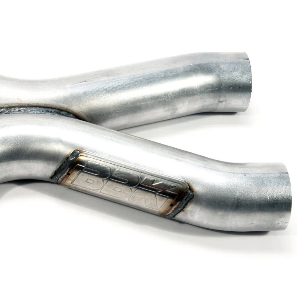 Fits Mustang GT 2-3_4 Short Mid After-Cat X Pipe-1460