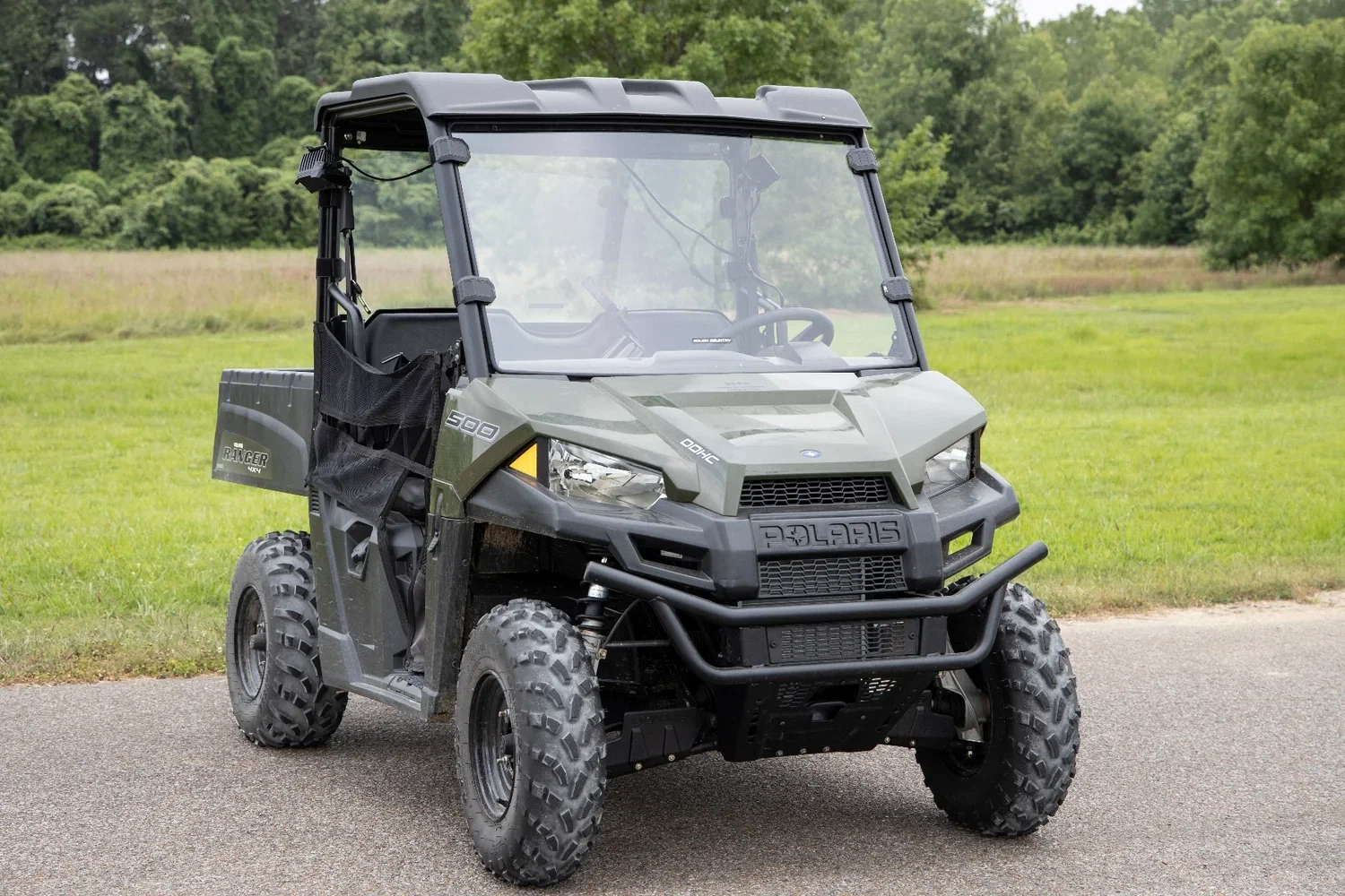 Fits Polaris Ranger 500_570 Full Windshield; Scratch Resist; Mid Size; 98152010