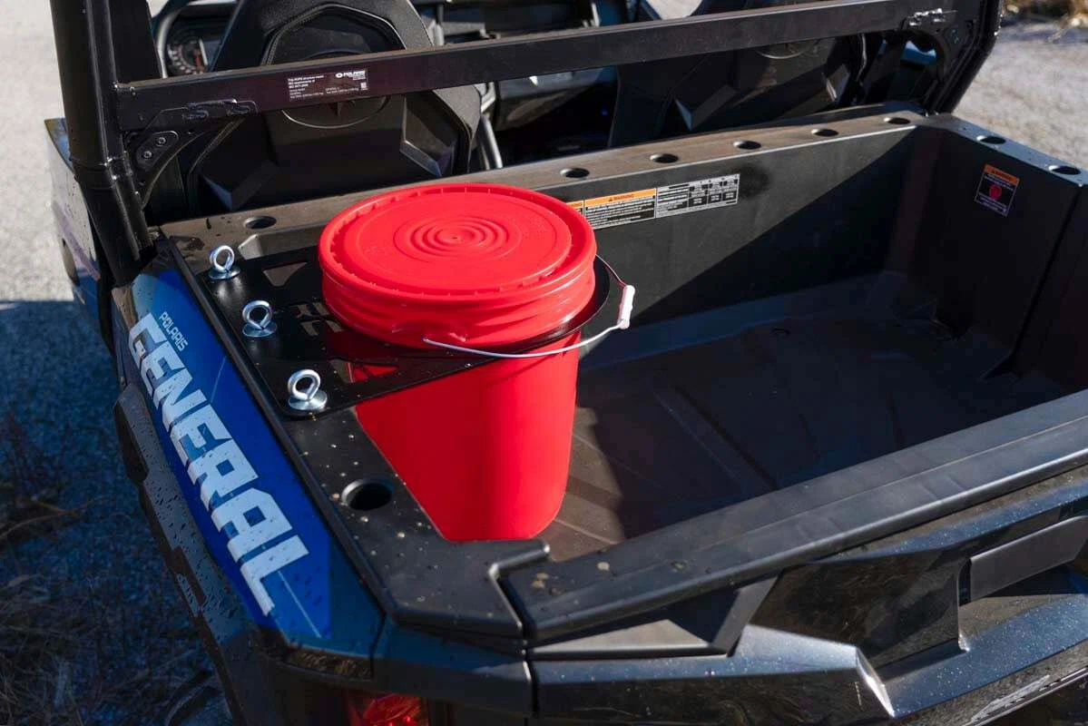Fits Polaris Ranger XP 570_900_1000 5 Gallon Bucket Holder; 93028