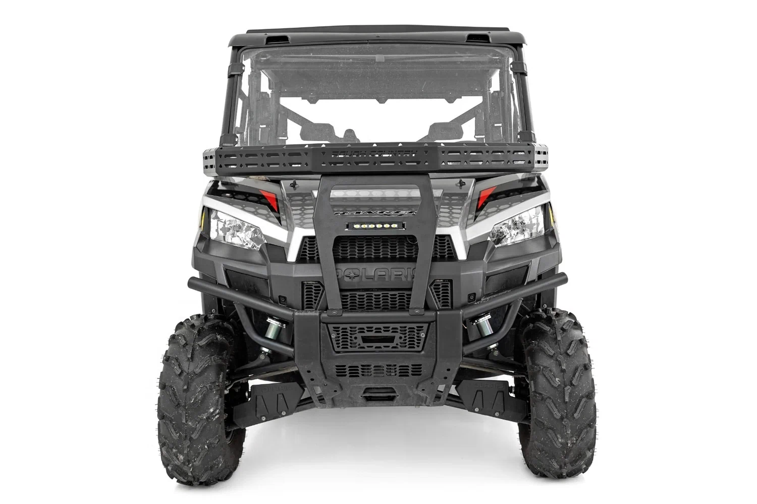 Fits Polaris Ranger XP 900 Front Cargo Rack 6_ Black Slimline 93148