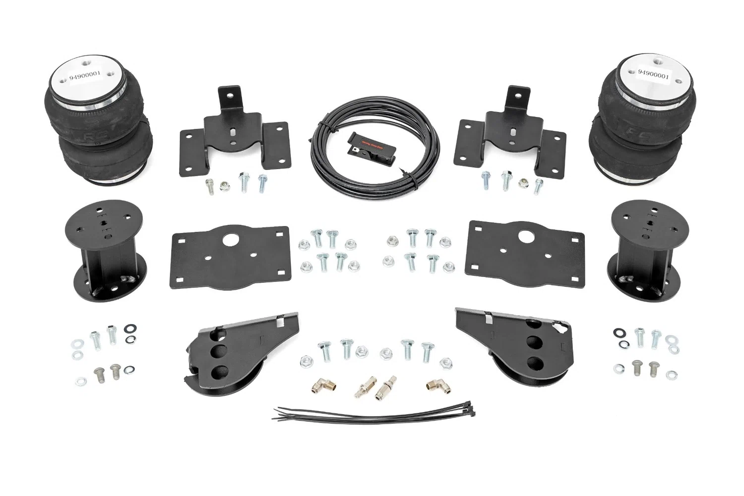 Fits Ram 1500 2&4WD (2009-2018 & Classic) Air Spring Kit; 6_ Lift Kit; 100326