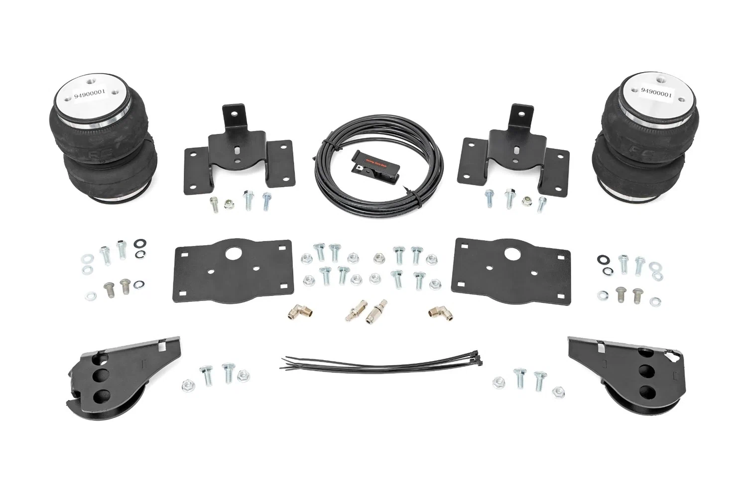 Fits Ram 1500 2WD_4WD (2009-2018 & Classic) Air Spring Kit; 10032