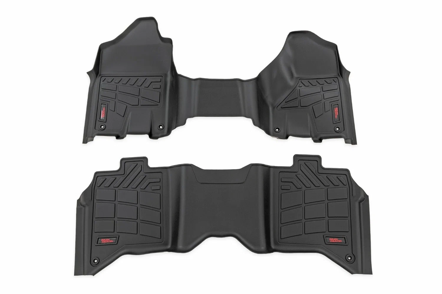 Fits Ram 2500(19-24) Sure-Fit Floor Mats Front & Rear Over Hump Crew SM31530