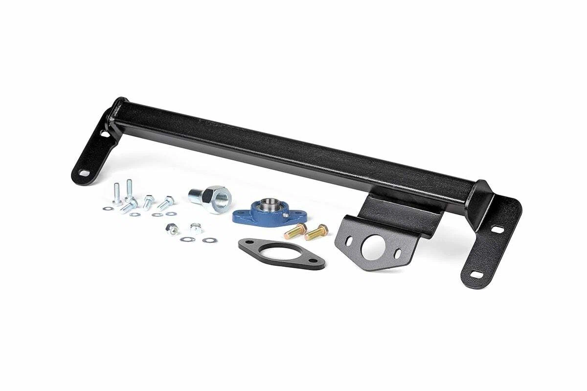 Fits Ram 2500_3500 4WD (2017-2024) Steering Box Brace; 31000