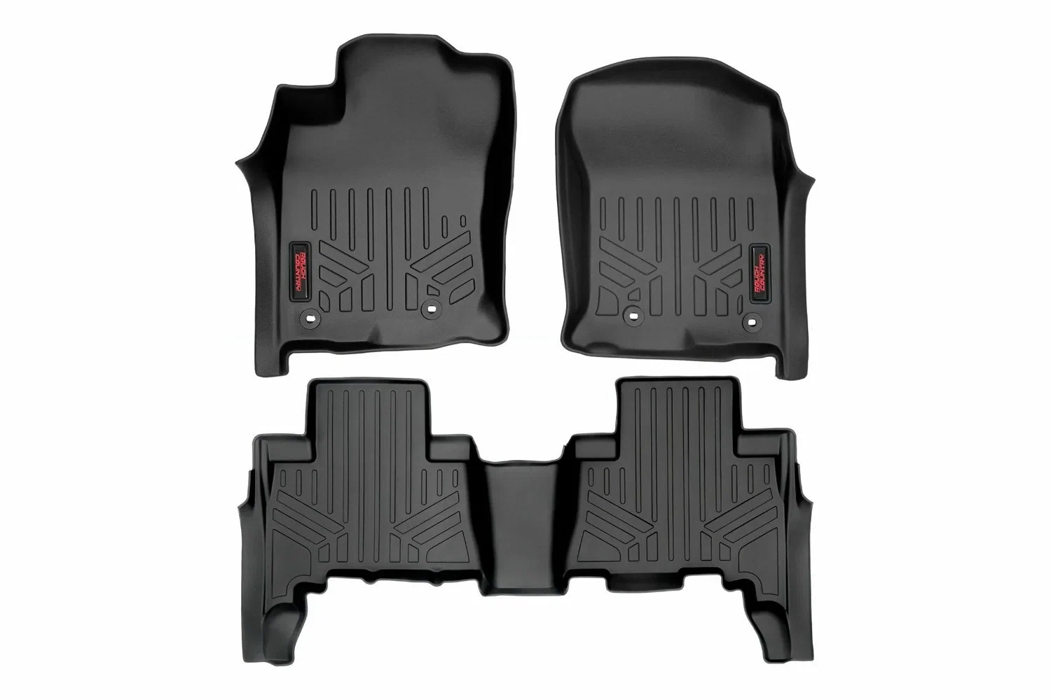 Fits Toyota 4Runner 2WD_4WD (2013-2024) Floor Mats; Front and Rear; M-71313