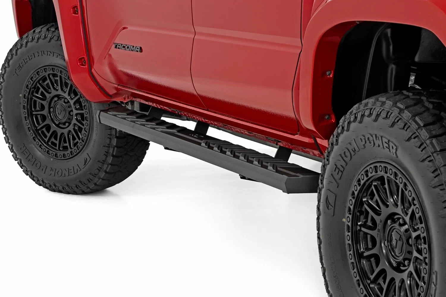 Fits Toyota Tacoma (2024) BA2 Running Boards; Side Step Bars; Double Cab; 41013