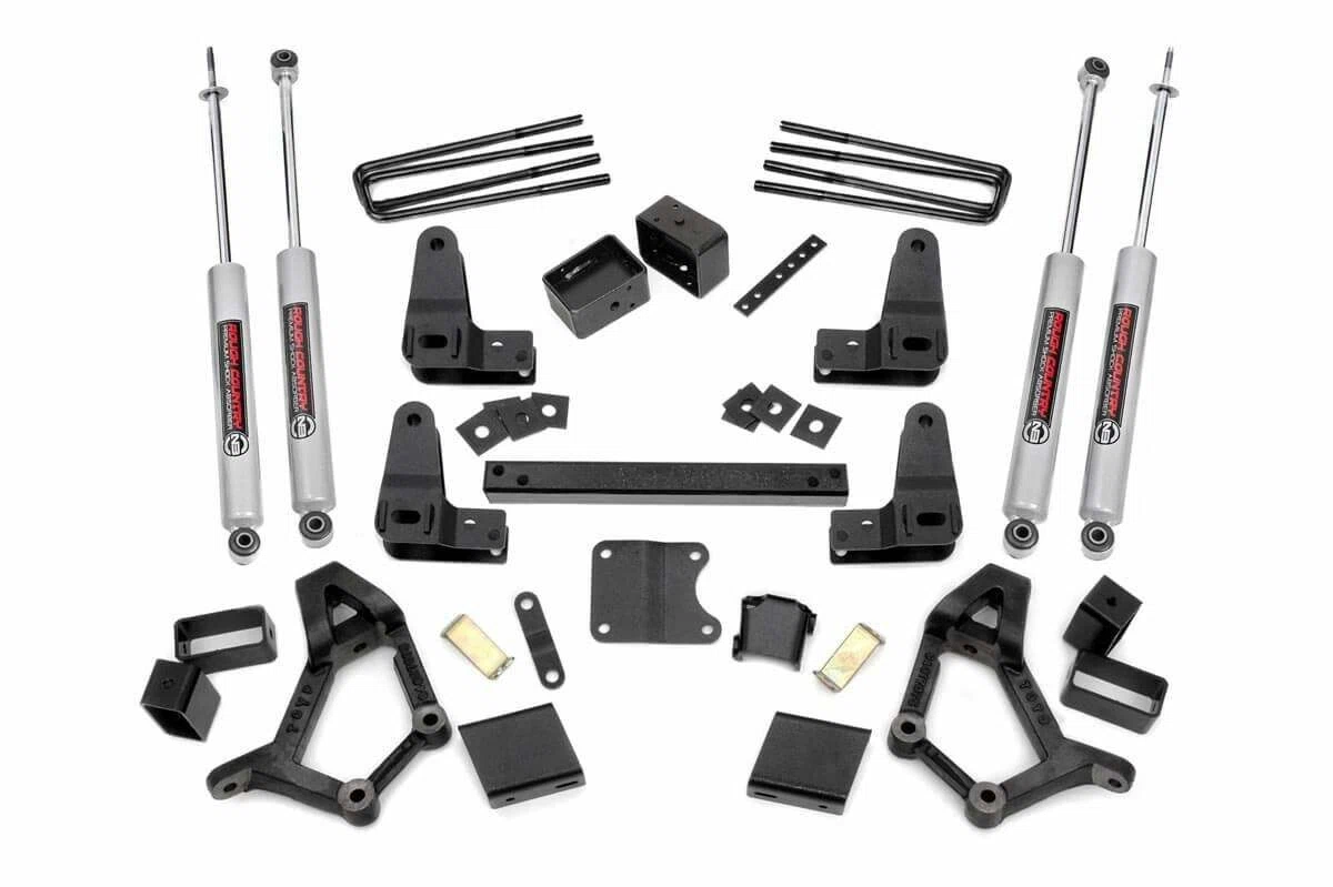 Fits Toyota Truck Standard Cab 4WD (1989-1995) 4-5 Inch Lift Kit; 734.2