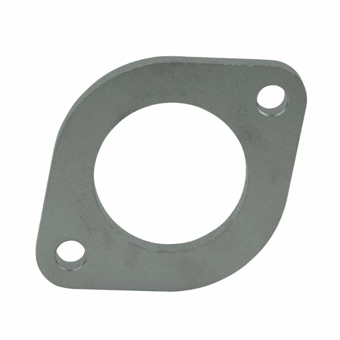 Flange 2 bolt laser cut Wide 304SS 2.5; Exhaust Flange-Xforce-F2S-W25