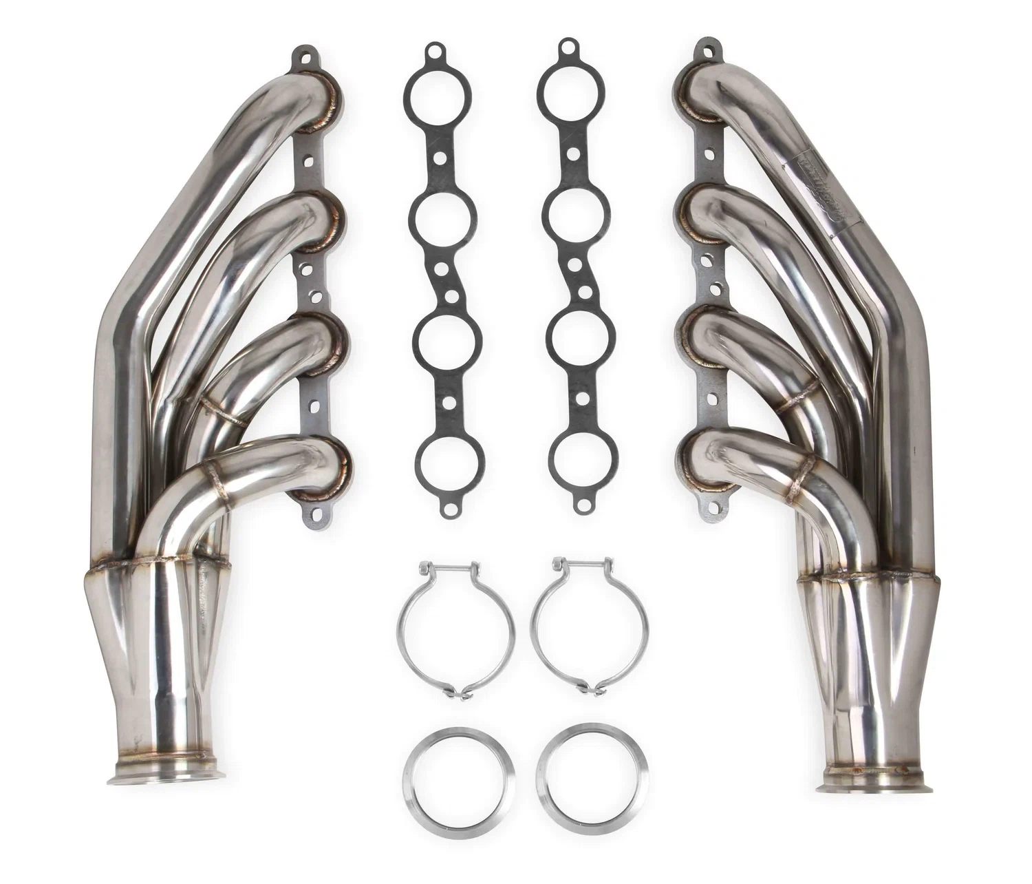 Flowtech LS Turbo Headers-Polished - 11539FLT