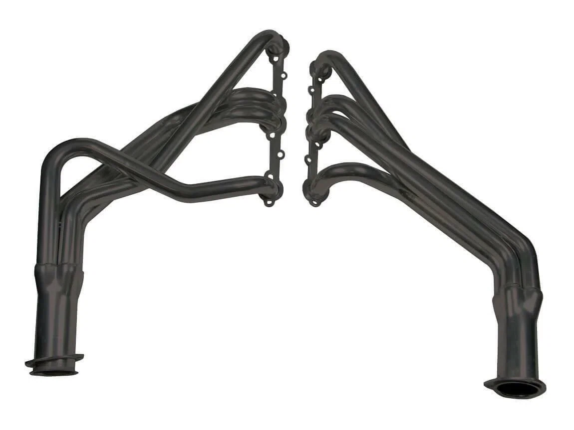 Flowtech Long Tube Header - Black Paint - 11112FLT