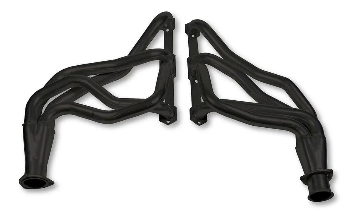 Flowtech Long Tube Header - Black Paint - 11506FLT