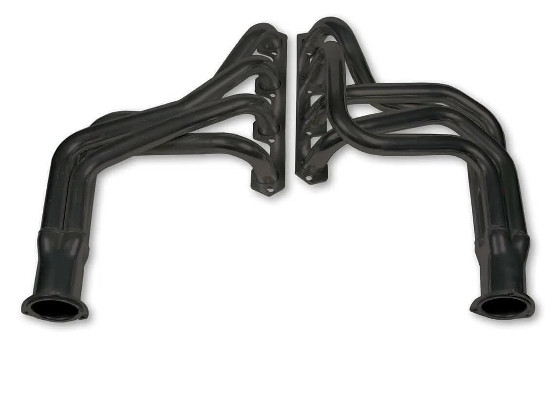 Flowtech Long Tube Header - Black Paint - 12500FLT