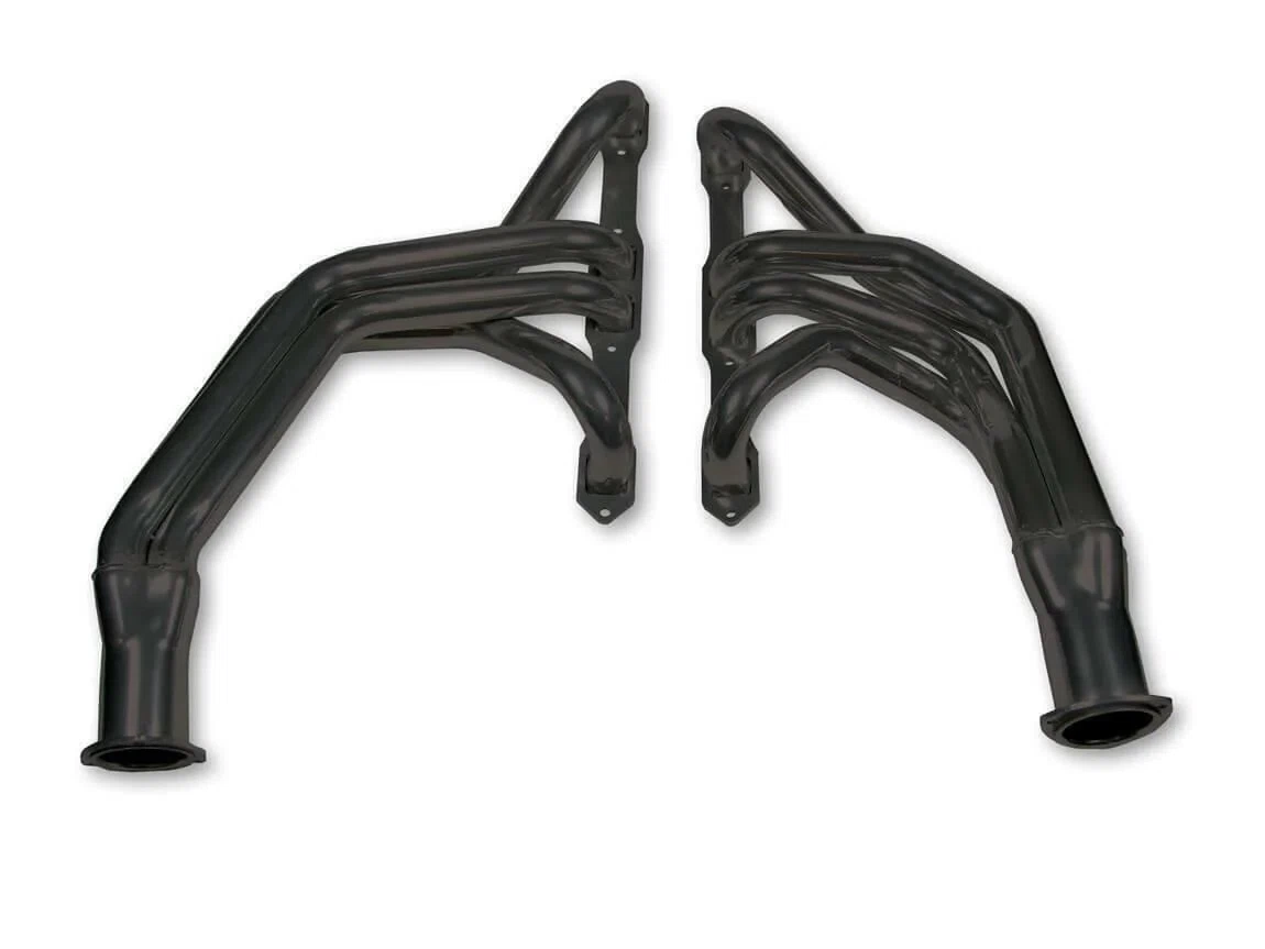 Flowtech Long Tube Header - Black Paint - 13504FLT