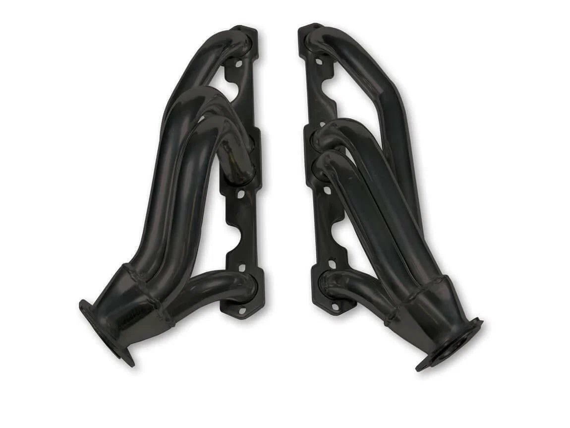 Flowtech Shorty Headers - Black Painted - 11502FLT