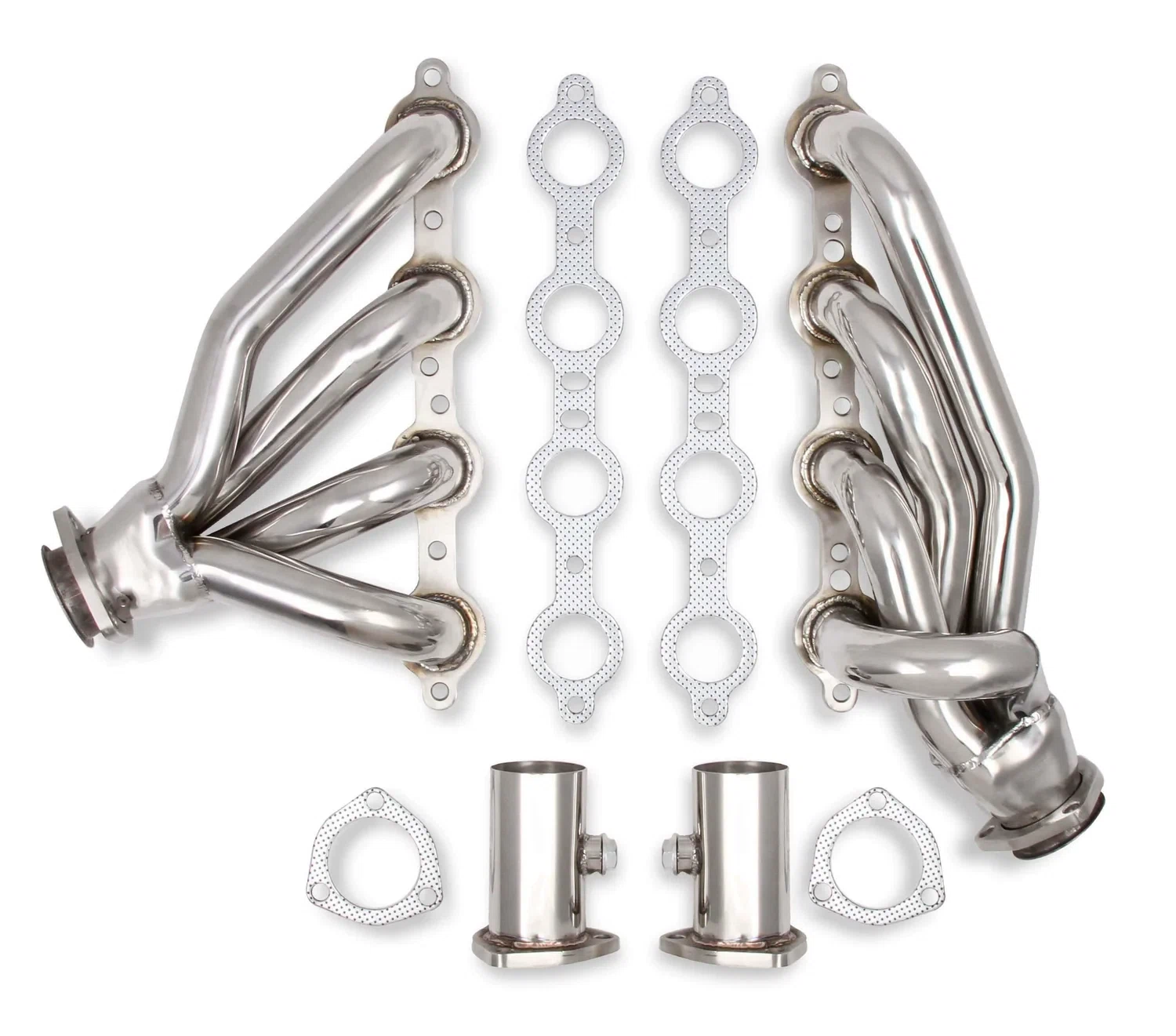 Flowtech Shorty LS Swap Headers - Polished - 11579FLT
